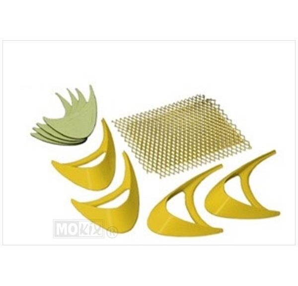 AIR Flow KIT 4pcs Wave  Geel - TNT