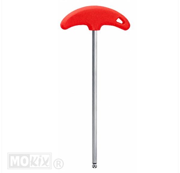 T-Greep Inbussleutel Kogelkop 5mm - Kukko