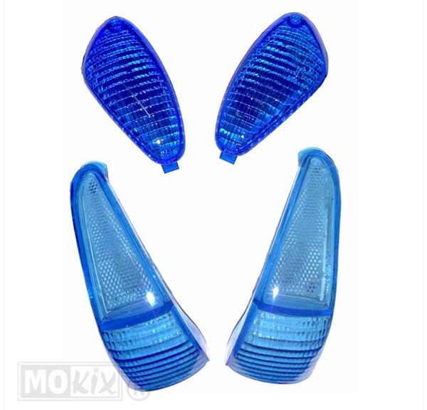 RAW-BOL Glas Piaggio Runner Nt SET Blauw - MKX
