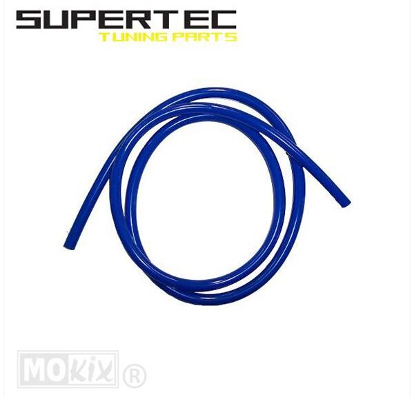 Benzineslang 5x8 Blauw PVC 100cm Supertec