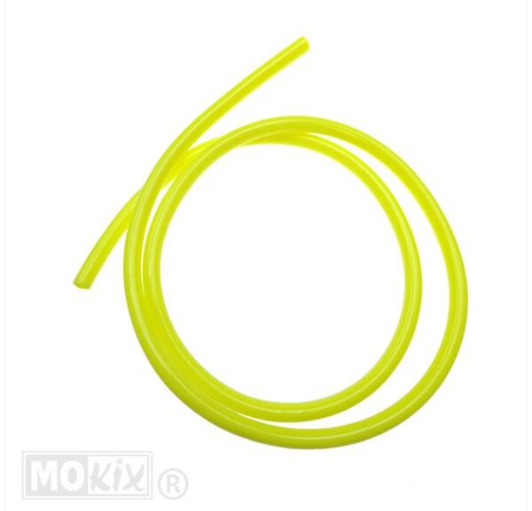 Benzineslang 5x8 Geel PVC 100cm Supertec