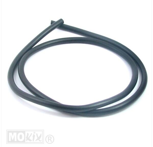 Benzineslang 5x8 Zwart PVC 100cm Supertec