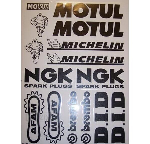 Mokix Sponsor-KIT Zwart