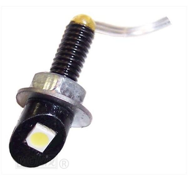 Lamp ONE LED 12V 3mm Zwart