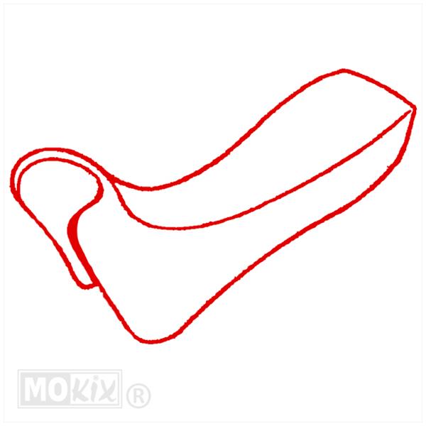 Buddy DEK Derbi Senda >99 Carbon/Zwart MKX - Afbeelding 2