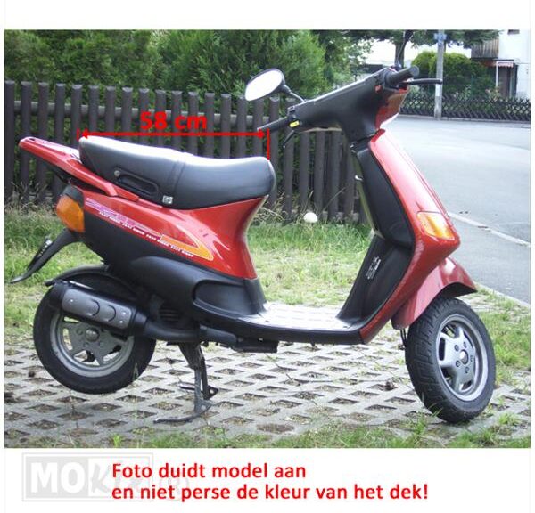 Buddy DEK Piaggio ZIP RST Zwart MKX