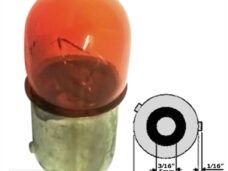 Lamp BAU15S 12V 10W Oranje Generic+Piaggio LX (1) - Bollard