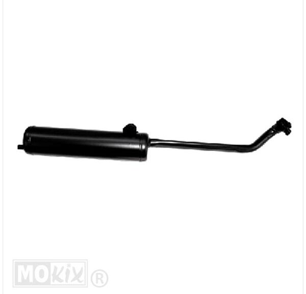 Uitlaat Vespa Ciao MODEL'01 23.5mm Zwart Tecno
