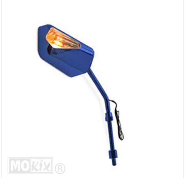 Spiegel F11 +RAW Blauw P.St - MKX