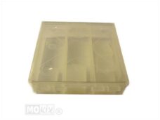 Sorteerdoos Transparant  137x137x31 Variabel