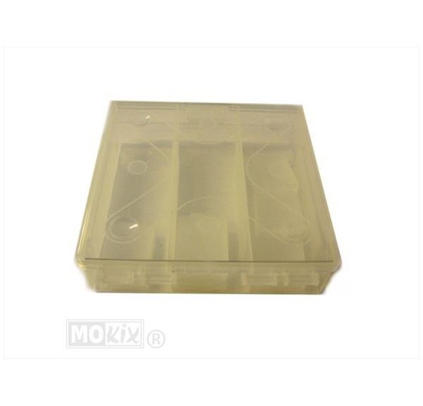 Sorteerdoos Transparant  137x137x31 Variabel