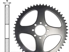 Achtertandwiel Yamaha DT50R (420) 44.2mm 8gats 52t - IGM