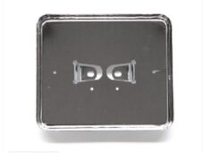 Kentekenplaathouder 145x125 Chroom
