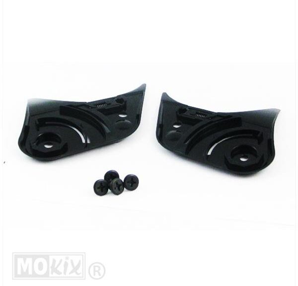 Montage-SET Vizier Thunder & RR Zwart - MT Helmets