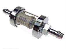 Benzinefilter UNI Voor 6mm Slang Luxe Rond - Supertec