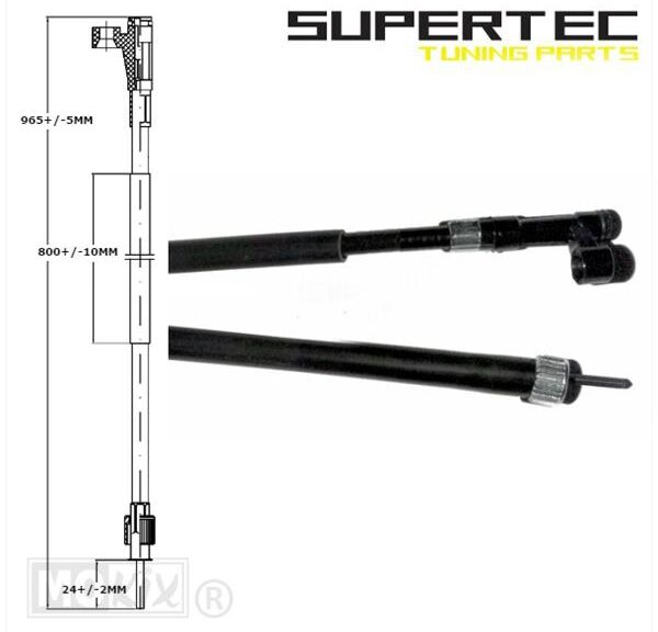 Kabel KM Teller Kymco Agility 10 Supertec"