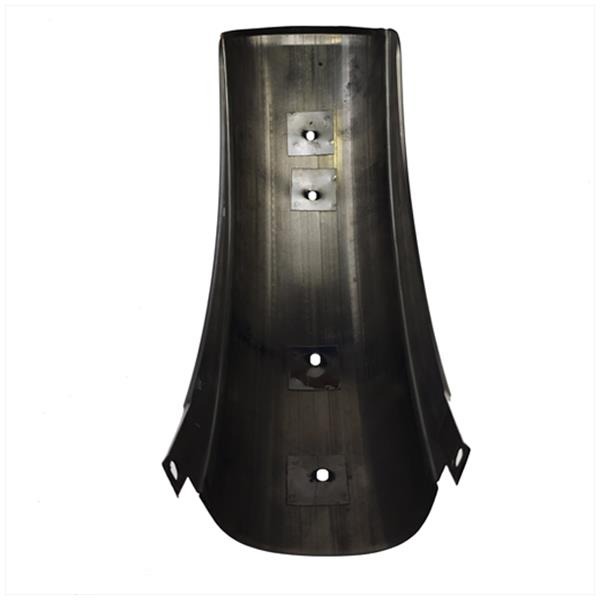Achterspatbord Zundapp OM (517) Inox - Afbeelding 3