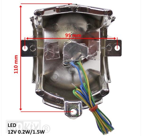 Achterlicht Aprilia SR50 '05 Power LED CE