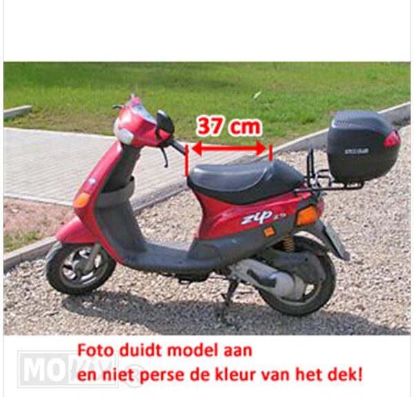 Buddy DEK Piaggio ZIP Mono Zwart MKX