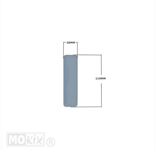 Frame Nummer Deksel Yamaha BW Blauw