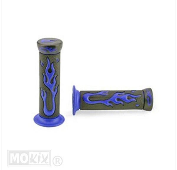 Handvatten GEL MKX Flame Zwart/Blauw