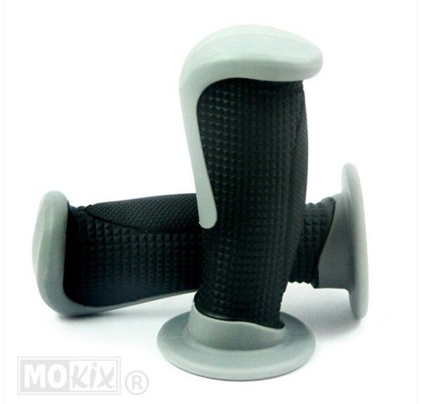 Handvatten Soft Oval Zwart/Grijs