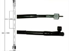 Kabel KM Teller SYM MIO Nieuw Type Supertec