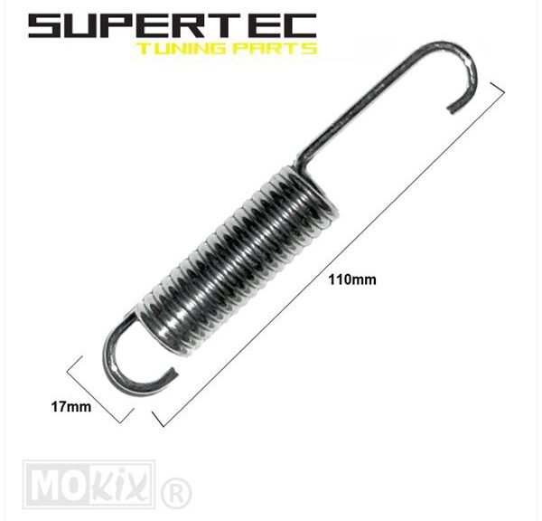 Middenstandaardveer UNI 110x3.2 Supertec