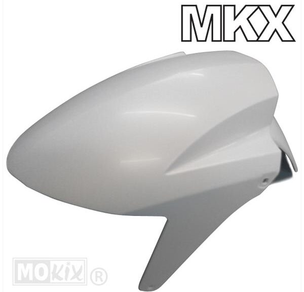 Voorspatbord Yamaha Aerox MKX WIT