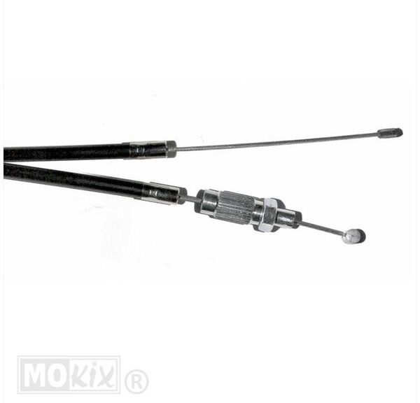 Kabel GAS Zundapp +15cm Zwart Supertec