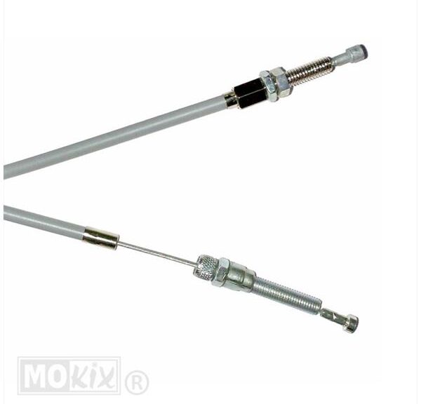 Kabel Voorrem Zundapp +15cm Grijs Elvedes