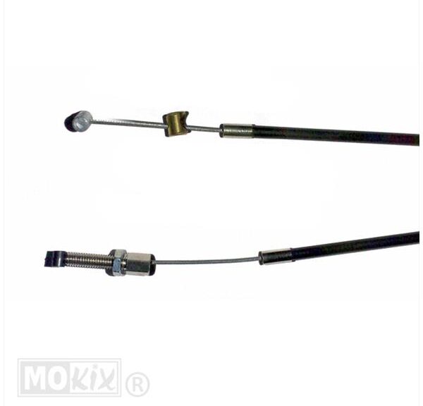 Kabel Versnelling Zundapp +15cm  Zwart Elvedes
