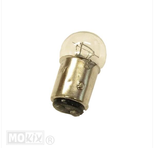 Lamp BAY15D 12V 18/5W G18 Kleine BOL (1) - Bollard