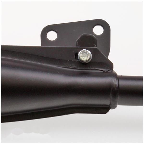 Uitlaat Tomos A55 Motor e2 T/M e4 25mm Zwart - Afbeelding 2