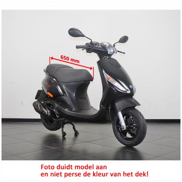 Buddy DEK Piaggio ZIP 4T Zwart MKX - Afbeelding 2