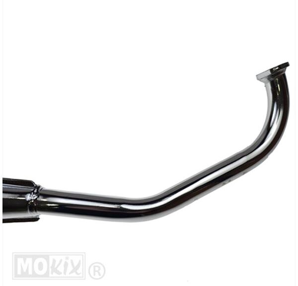 Uitlaat Tomos A55 Revival TS  Chroom/ALU Tecno