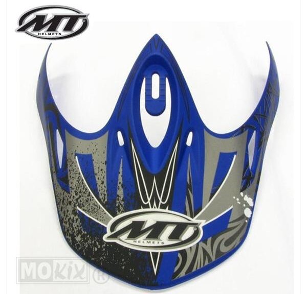 Helm Klep MX-1 Blauw - MT Helmets