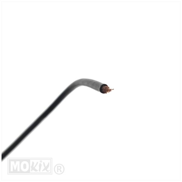 Lichtsnoer UNI 5mtr 0.5mm2 Zwart - Afbeelding 2