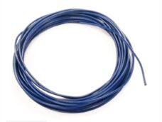 Lichtsnoer UNI 5mtr 0.5mm2 Blauw