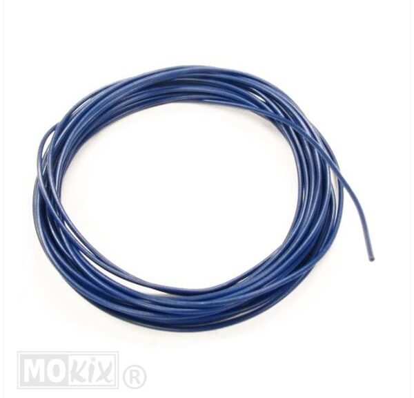 Lichtsnoer UNI 5mtr 0.5mm2 Blauw