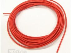 Lichtsnoer UNI 5mtr 0.5mm2 Rood