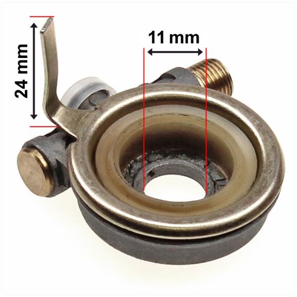 KM Aandrijving Tomos A35 (11mm AS/24mm LIP) OT - Afbeelding 2