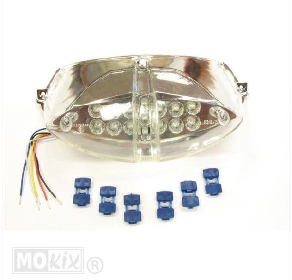 Achterlicht Peugeot Speedfight 2 LED + RAW CE