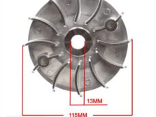 Half Poelie/Koelvin China 4T GY6 Scooter 125 ALU - Supertec