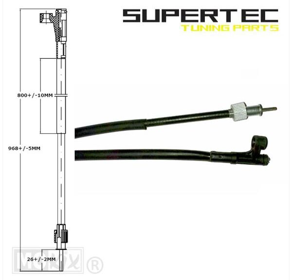 Kabel KM Teller SYM JET Euro-X/HD 125 PEU LXR ST - Supertec