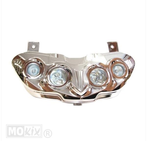 Koplamp Piaggio RUNNER07 Halogeen Chroom"