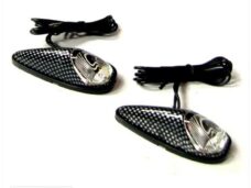 RAW-BOL Perl Opbouw LED Carbon/Blank SET Elec