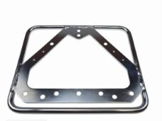 Kentekenplaathouder 145x125 Retro Chroom