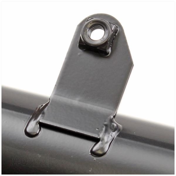 Uitlaat Vespa Ciao 22mm ORG Model Snel Zwart Tecno - Afbeelding 2