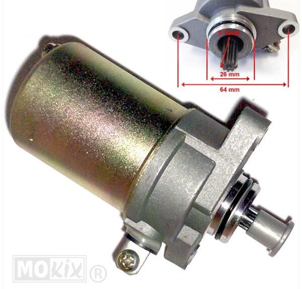 Startmotor China 2T Generic/Keeway/CPI